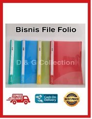 1 LUSIN MAP PLASTIK / BUSINESS FILE / BISNIS FILE