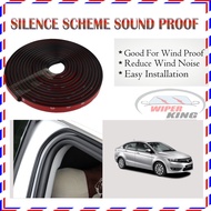 Proton Preve SCHEME SILENCE Rubber Seal Strip B Shape Soundproof 4.3 Meter