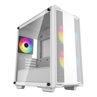 CASE (เคส) DEEPCOOL CC360 WH ARGB MICRO-ATX