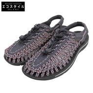 KEEN UNEEK 平底 KASANE 涼鞋，男款，海軍藍 x 多色，顏色26 厘米，貨號 1023047，尺寸 40.5（歐盟）[二手]