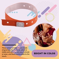 100 Pcs Plastic Wristbands Colorful Party Wristbands Event Wristbands Concert Carnival Themed Party