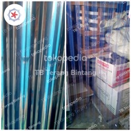 Fiber Gelombang PVC Atap Bening Transparan 105 X 150 cm