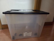 2  x Ikea samla 收納箱連4個扣