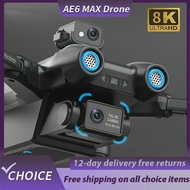 RNABAU AE6 MAX Drone 8K Professional HD ESC Dual Cameras GPS Optical flow positioning  360° obstacle avoidance DC FPV Drone