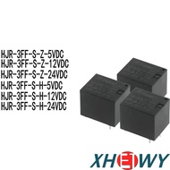 1-5PCS HJR-3FF-S-H-Z 05VDC 12VDC 24VDC 10A 4-pin 5-pin HJR-3FF-S-Z HJR-3FF-S-H HJR-3FF-S-Z-24VDC HJR