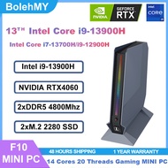 F10 Intel Core i9-13900H/i7-13700H/i9-12900H RTX4060 Gaming MINI PC