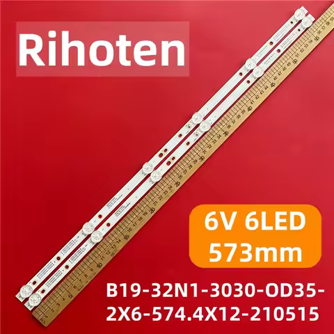 LED for Sansui 32 Smx32v1ah B19-32N1-3030-OD35-2x6-574.4x12 Starwind SW-LED32SG301 SW-LED32BG201 32L