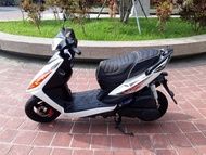 2012 KYMCO 代步車  VJR 110 碟煞版 白黑