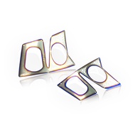 ครอบไฟตัดหมอก สีไทเท L/R ISUZU D-MAX [ ตัวสูง ] 2020-2022 ทนทานใช้ได้นาน สแตนเลสเเท้304 รถยนต์ ของแต