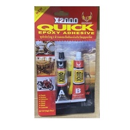 X2000 2-component AB glue blister for metal, wood, porcelain