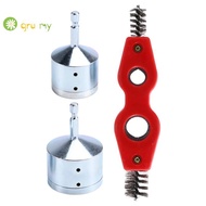 Copper Pipe Cleaner, 15mm/22mm Pipe Cleaner and Drill Tube Cleaning Brush, Copper Pipe Cleaners for 