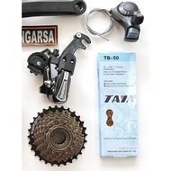 Mini Groupset 7 speed Shimano