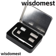 WISDOMEST Pool Stick Weights, Multi Specification Set Counterweight Screw Pool Cue Weights, Aluminum