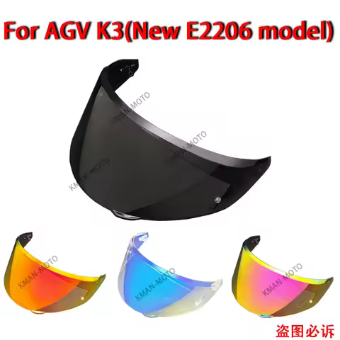 Helmet Visor for AGV K3 New Model E2206 Motorcycle Helmet Glasses Motorbike Helmet Lens motorcycle a