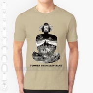 Flower Travellin Band Shirt! Custom Design Print For Men Cotton New Cool Tee T shirt Big Size 6xl Flover XS-4XL-5XL-6XL