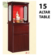 KABINET SEMBAHYANG/ALTAR TABLE /PRAYER CABINET WITH TOP/ 神台/ BUDDHA TABLE / PRAYER TABLE /ALTAR CABI