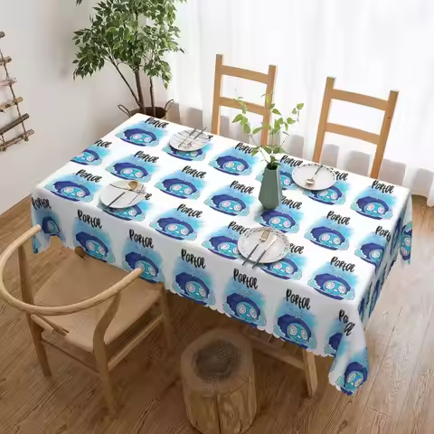 Portal Blox Fruits Tablecloth Restaurant Kitchen Rectangular Tablecloth Festival Party Decorations T