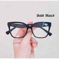 Reading and Walking Glasses Double Frame Large Square Reading Glasses Size +1.00 to +3.00 Women's Re