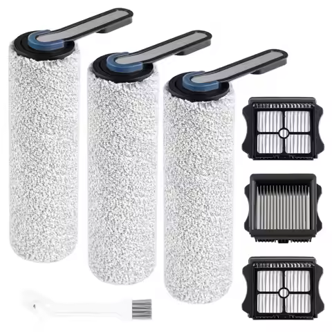 Floor ONE S5 Pro Replacement Roller Brush and Filter Kit for Tineco Floor ONE S5 Blue,Floor One S5 P