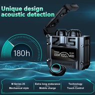 ♥ SFREE Shipping ♥ M25 Wireless Bluetooth Headphones TWS Gaming Headset Noise Reduction with M-ic Ea