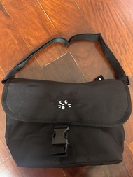 (🇯🇵日本雜誌贈品) Ne-net Nya黑色斜孭袋