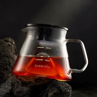 Brewista M Glass Server Low Convex Coffee Serving Jug Size 300 ml x Series Trusted by Profossionals