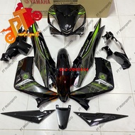 Yamaha LC 135 V1 Cover Set Full Black Hitam Hijau Lumut Raptor Blue Yellow Sticker Exciter King 88