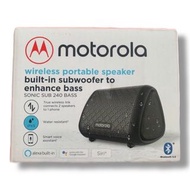 [NEW] Motorola wireless portable speaker 小型喇叭
