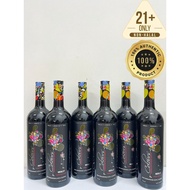 Colours Merlot Merlot Red Wine 750ml x 6bottles