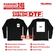 CUSTOM LENGTH COMBED 24S LOG0 A7 + A4