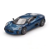 MINI GT 1/64 #884 JAGUAR C-X75 BLUE