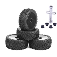 4Pcs 85mm Tires Wheel Tyre for Wltoys 144001 124019 104001 RC Car Upgrade Parts 1/10 1/12 1/14 Scale
