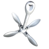 Inflatable boat Kayak inflatable fishing boat Anchor special folding boat Lotus anchor Carbon steel 