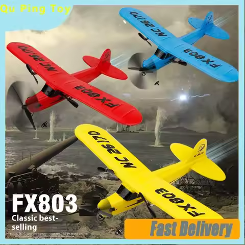FX803 2.4G Remote Control Glider | Fixed Wing | EPP Foam | Lightweight & Portable | Entry-Level RC P