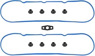 Valve Cover Gasket Set Fits LS 4.8 5.3 5.7 6.0 6.2L 1999-2020 V8 Engines Compatible with Chevy Silve