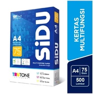 [ 1 RIM ] A4 75 GSM SINAR DUNIA paper A4 Paper