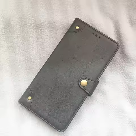 For Oukitel WP60 5G Case PU Leather Retro Metal Buckle Case Cover Conque For Oukitel WP60 5G Fundas