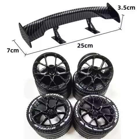 Carbon Fiber 23799 80279 Tyre 37383 73398 68577 MOC Compatible Lego CADA Kbox 42083 42115 42056 Buil