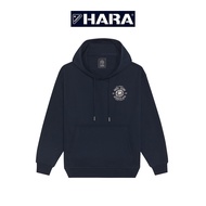 [สินค้าใหม่] HARA เสื้อกันหนาวฮู้ดดี้ แขนยาว รุ่น HMTL-0030-01 สีน้ำเงินเข้ม (เลือกไซส์ได้)