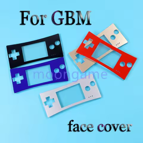 1pc For Nintend GameBoy Micro Cover Front Faceplate Cover For GBM System Front Shell Case