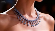 Necklace  babyblue 順豐到付