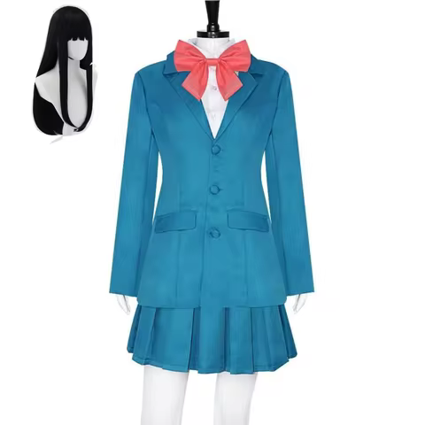 Anime Cosplay Kuronuma Sawako Costume Season 3 Wig Blue Dress JK School Uniforms Woman Lovely Suit f