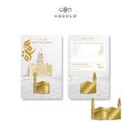 GB GOLD BAITULLAH 1 Dinar 4.25gm