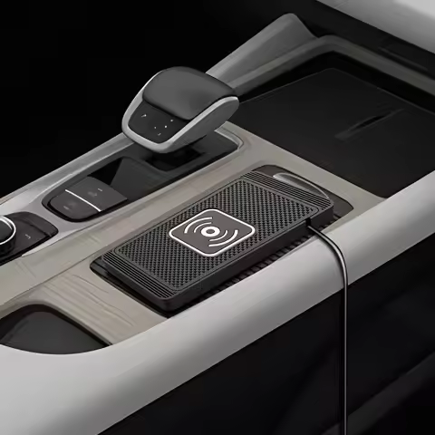 Car Wireless Charger for Iphone 16 15 15 Pro Max 14 13 12 X Samsung S24 S23 Wireless Car Charger Sil