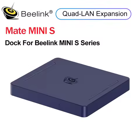 Beelink Mate Mini S Docking Station for Beelink Mini S Mini S12 Pro Mini S13 Mini PC USB-C Office Co