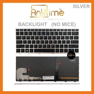 H.P 830 G5 Keyboard 836 G5 735 G5 730 G5 silver backlight mice with light H.P laptop keyboard replac
