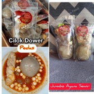 Cilok Dower Komplit Khas Tasik Baso Aci Kuah Ayam