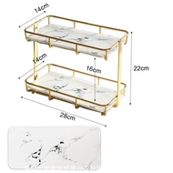 8dp Marble Vanity Tier/Marble Rack/Marble Tray/Cosmetic Case/360 Marble Rack/2 Marble Rack