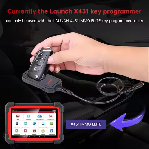 LAUNCH X431 Key Programmer Read/Write IMMO Chip Programming Smart Key Anti theft work with X431 PRO 