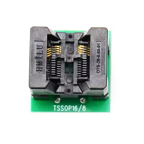 Original Tssop8 to Dip8 IC Porgrammer Adapter Tssop16/8 Socket for TL866A/TL866CS/TL866II PLUS Test 